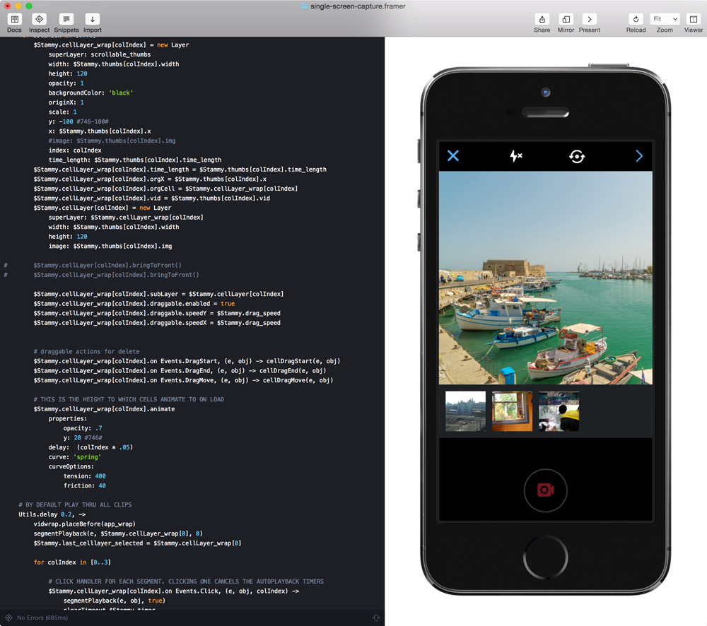 Prototyping Twitter Video in Framer